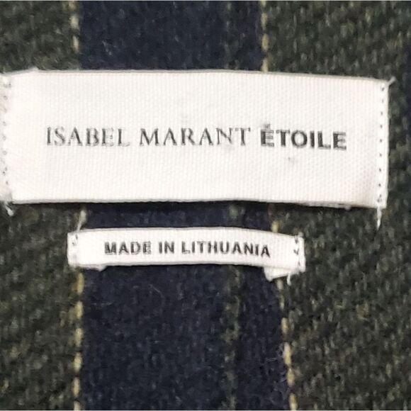 Isabell Marant Etoile jacket Blue Grey size 42 10 US - Picture 3 of 3